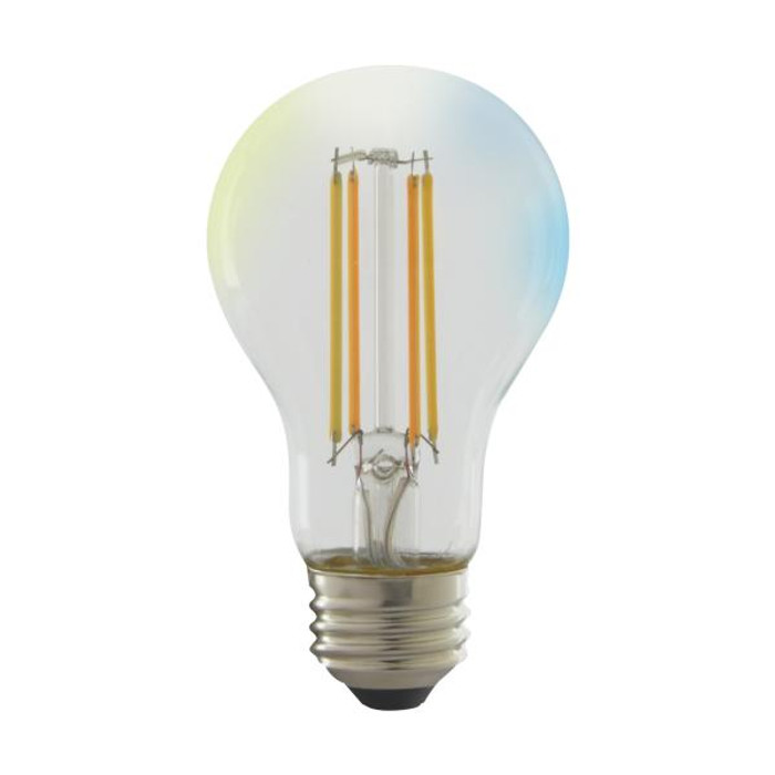 Satco Lighting SAT-S11250 5 Watt - A19 LED - Tunable White - Clear - Starfish IOT - 120 Volt - 450 Lumens