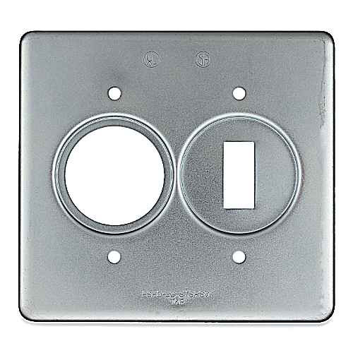 Thomas & Betts S32212-TB Device Box Cover - 2 Gang