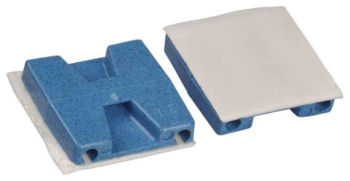Thomas & Betts TC342A-NDT 2WAY ADH MTG BASE 1.1X1.1IN DET NYL