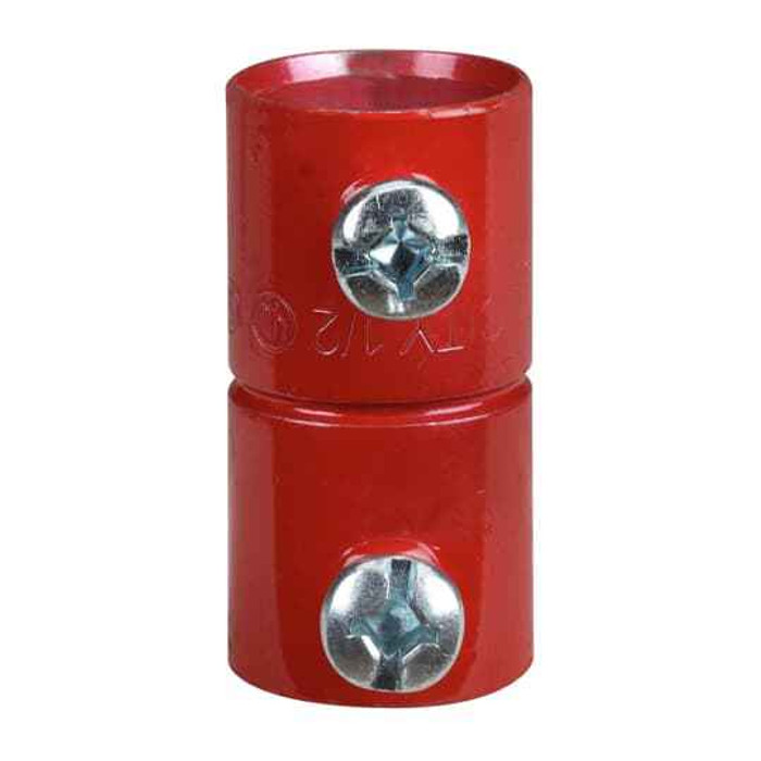 Thomas & Betts TK121A-FA 1/2 INRED STEEL EMT SET SCREW CPL.
