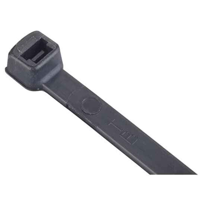 Thomas & Betts TY12518X CBL TIE 18LB 5IN UV BLACK NYLON