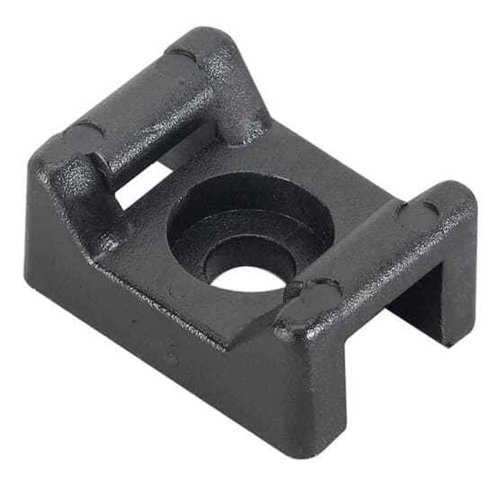 Thomas & Betts TC142X SADDLE SUPPORT BASE .9X.5IN BLK NYL