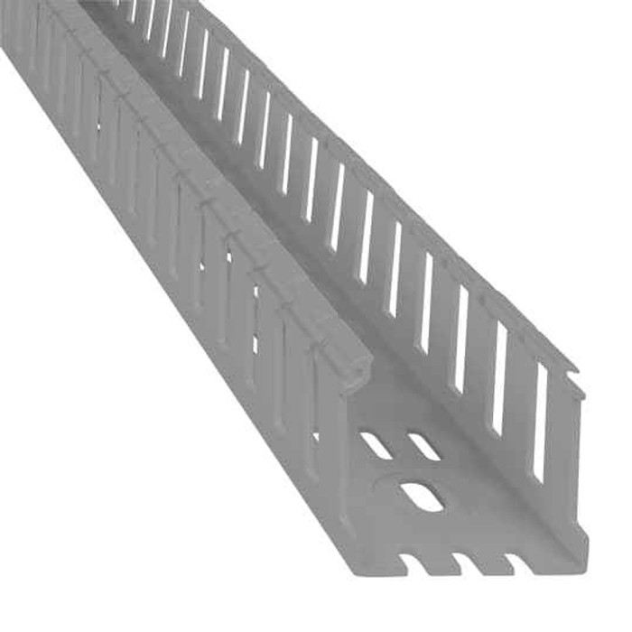 Thomas & Betts TYD2X2WPG6 2X2 WIDE SLOT GRAY DUCT