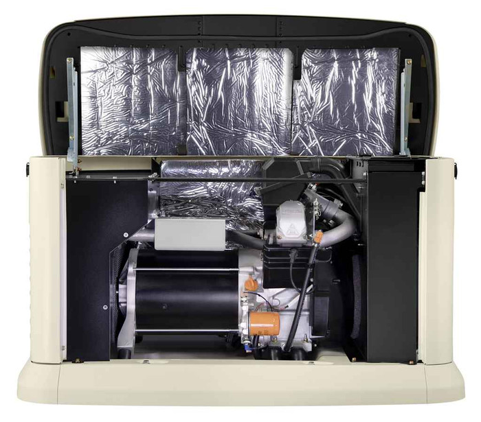 GENERAC 7224 Guardian 14kW Home Backup Generator with 16-circuit Transfer Switch WiFi-Enabled