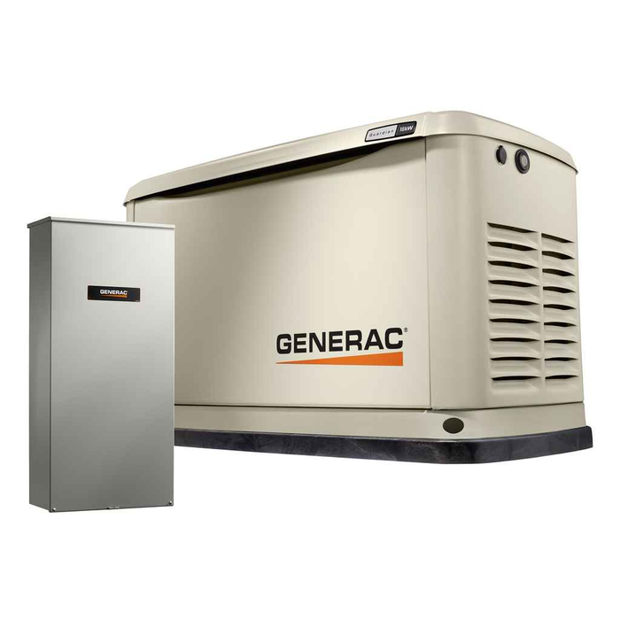 GENERAC 7228 Guardian 18kW Home Backup Generator with Whole House Switch WiFi-Enabled