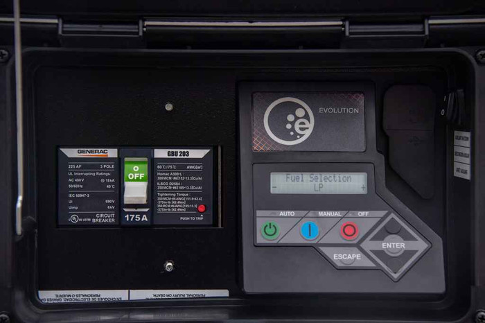 GENERAC RG06045KNAC Protector 60kW Automatic Standby Generator 277/480 3Ø - SCAQMD