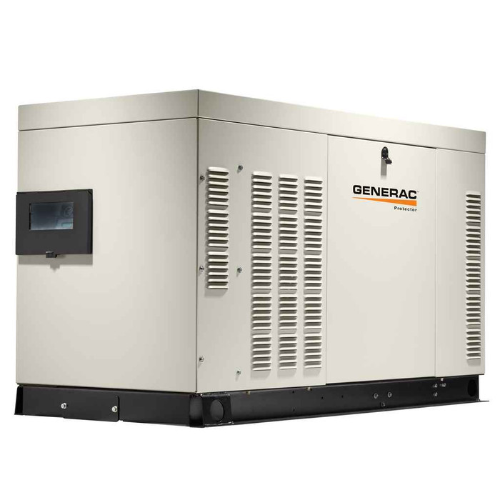 GENERAC RG04524KNAX 45/45 kW, 3600 rpm, Alum Enclosure (Not for sale in CA/MA) (277/480 3 phase) (Lp/Ng)