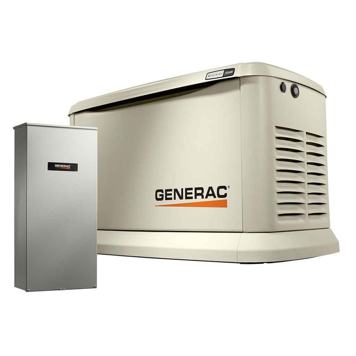 GENERAC 70432 Guardian 22kW Home Backup Generator with Whole House Switch WiFi-Enabled