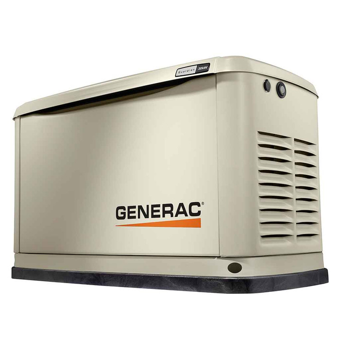 GENERAC 70771 20/17 kW Air-Cooled Standby Generator with WiFi, Aluminum Enclosure - 3Ø