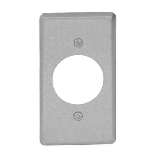 Steel City 58 C 4 STL CVR 4-WIRE TWST-LK SGL FLS RCPT