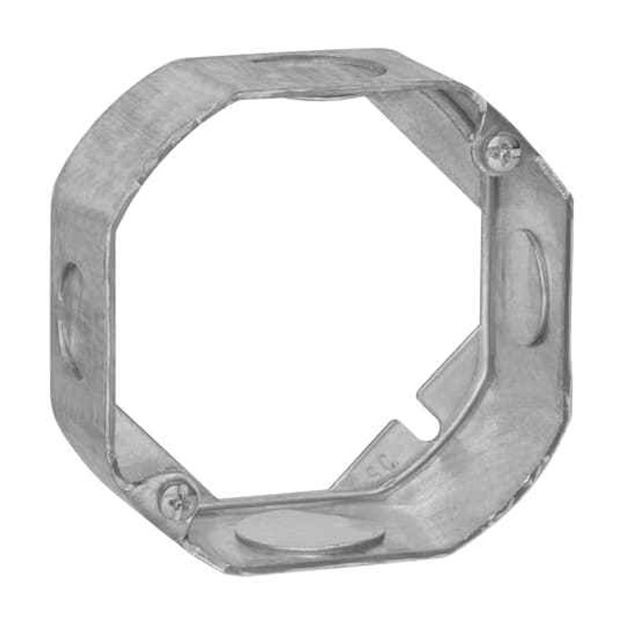 Steel City 551511234-25L 4IN OCT BX EXT RING 1/2 3/4 KO 25PK