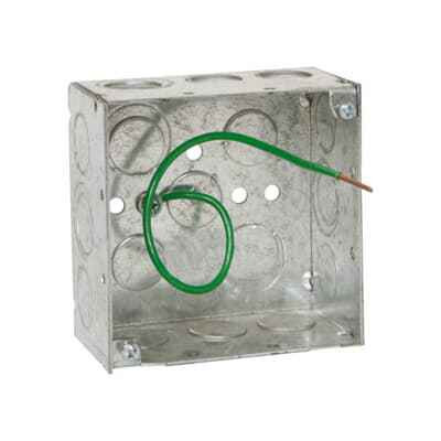 Steel City 521711234EP WELD 2 1/8 INDP BX C/W GRND PIGTAIL