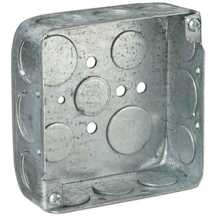 Steel City 521511234-30L 4 SQ 1-1/2 BX 1/2 3/4 KO PACK OF 30
