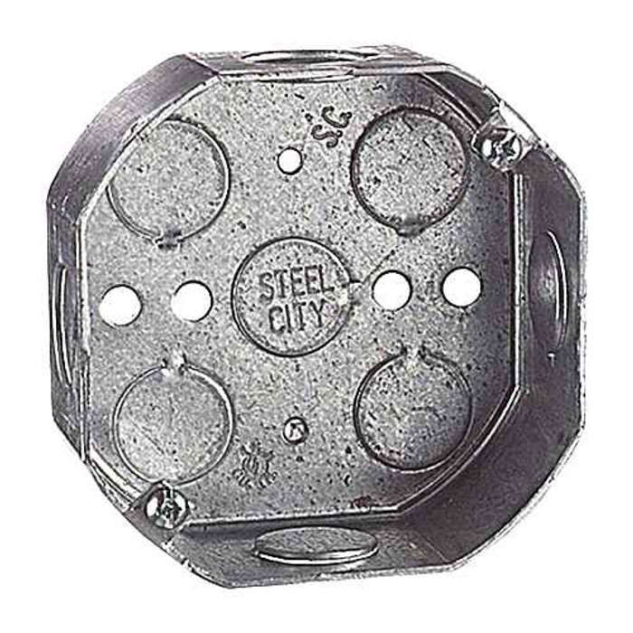 Steel City 54151 1/2 CN Octogonal Boxes