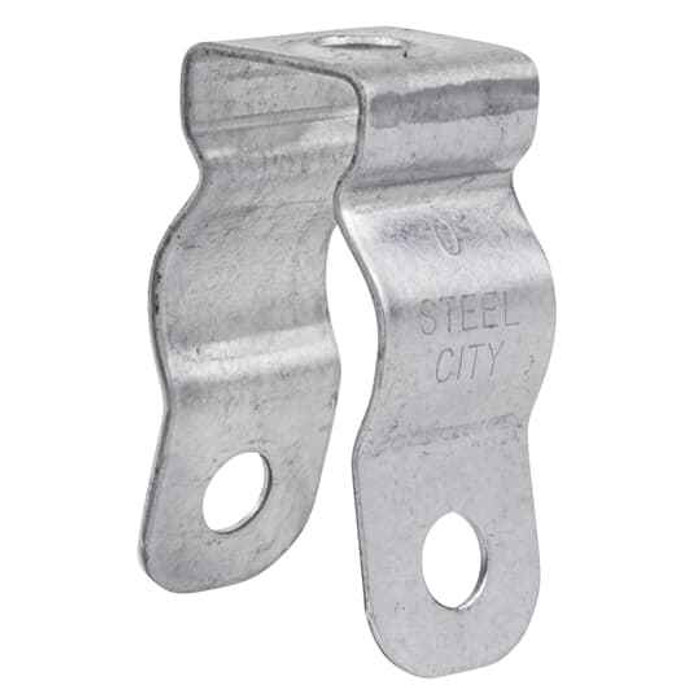 Steel City 6H-1B-1 COND/PIPE HGR 3/4IN STL W/ BLT 1PK