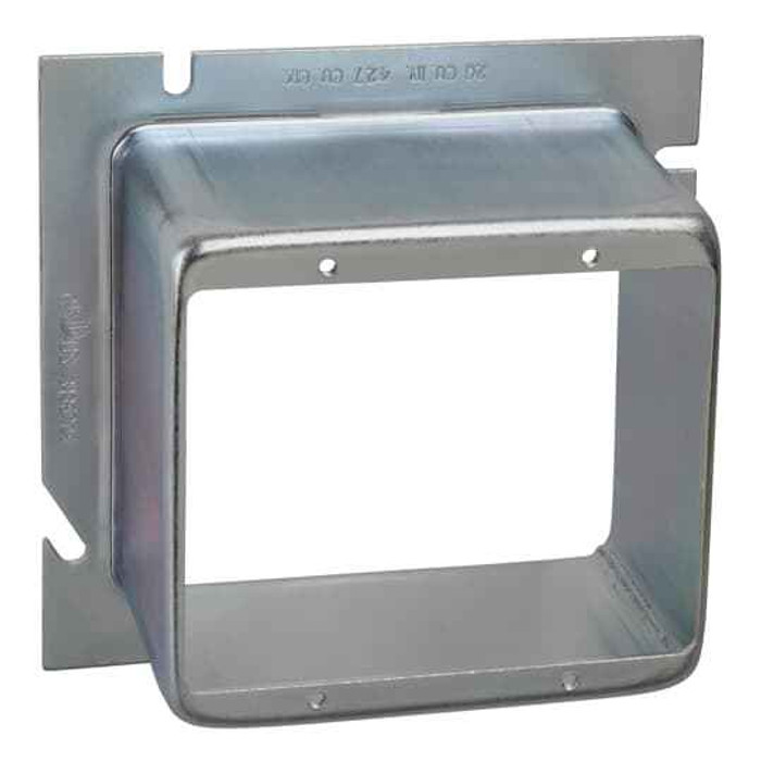 Steel City 82C-2G-2 5-SQUARE DOUBLE GANG RING 2-IN