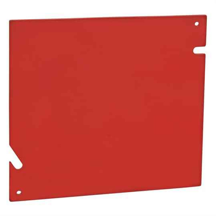 Steel City 82C-1-RD 5-SQUARE COVER BLANK - RED