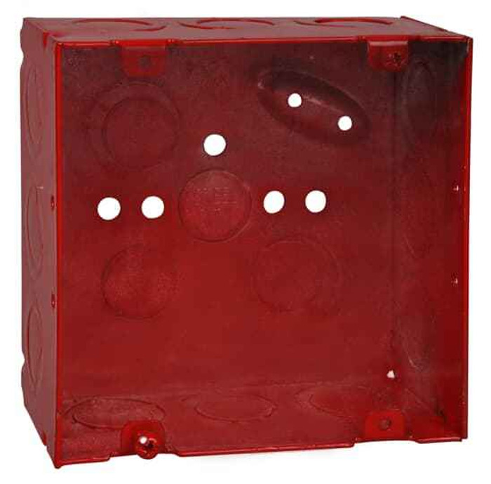 Steel City 72171-1234RD 2-1/8 INDEEP 4-11/16 RED BOX
