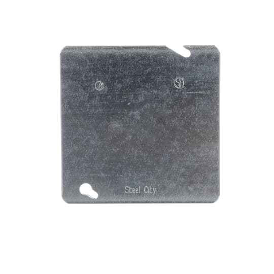 Steel City 72 C 1 4-11/16 SQ CVR, FLAT, BLANK