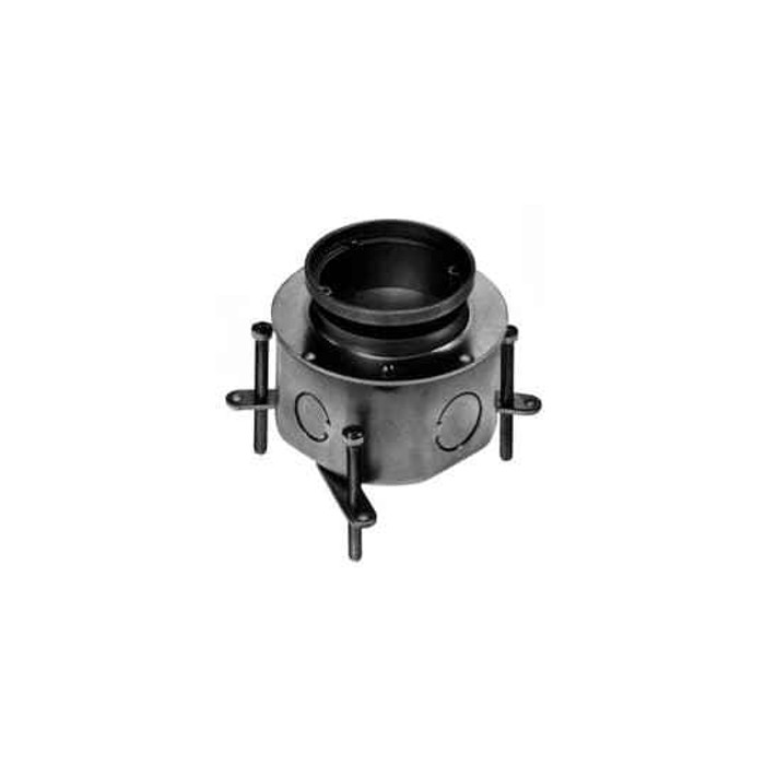 Steel City 88 S STAMPED STEEL FLR BOX, RND, SHALLOW