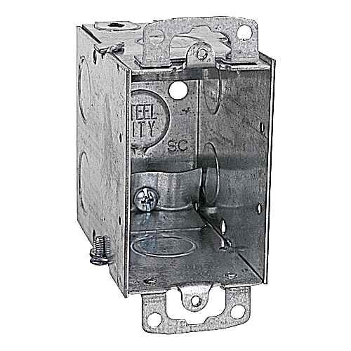 Steel City CXV-25R 3X2X3 1/2 DEV BX 1/2 KO LE AC CV/BK