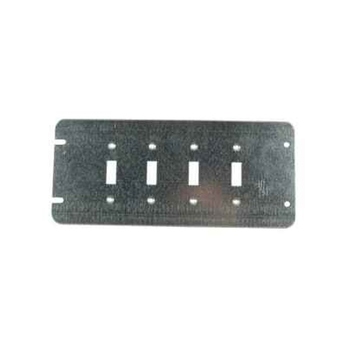 Steel City GB4-TS 4GANG BOX COVER FOR TOGGLE SWITCHES