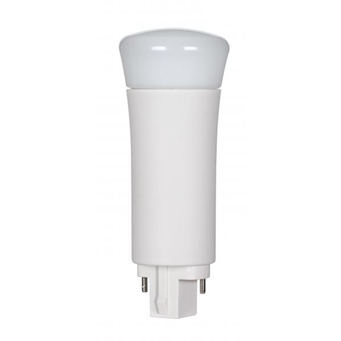 Satco Lighting SAT-S8538 9 Watt LED PL 2-Pin - 4000K - 1000 Lumens - G24d base - 50000 Average rated hours - 120 Deg. Beam Angle - Vertical - Type B - Ballast Bypass