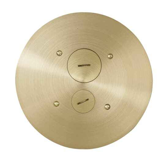 Steel City FFPT4-CVR-BRS FFPT4 COVER 1-1/4 3/4 BRASS