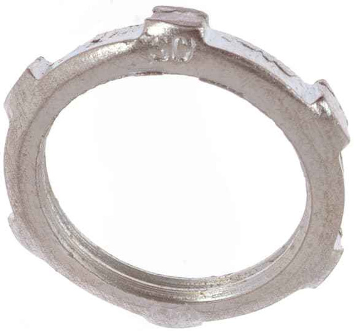 Steel City LN 110 4 IN LOCKNUT,RGD/IMC,STL-ZINC PLD