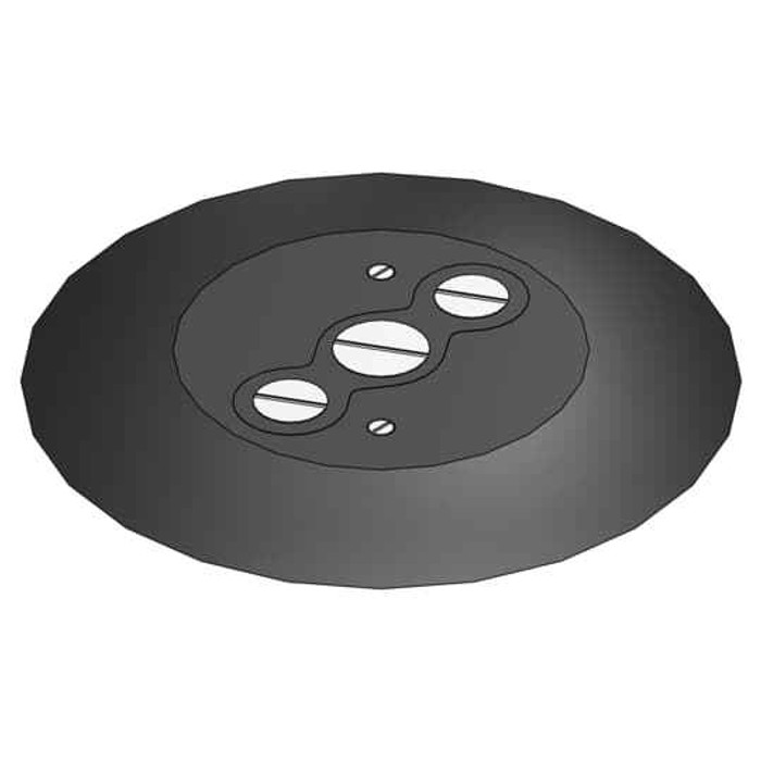 Steel City FPT442-SW-BLK NON-METAL MOPTITE BLK CONDUIT COVER