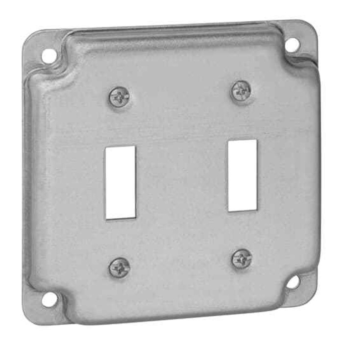 Steel City RS5-30 4 IN.SQBXCVR,STL,5CU,2-TGL SW,RSD