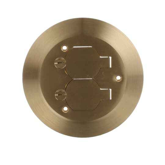 Steel City P 60 CACP CARPET COVER PLATE, BRASS,1-PIECE