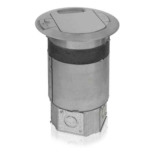 Steel City RPT6-3G-ALMC 6 INCH POKE THRU WITH ALUM COVER