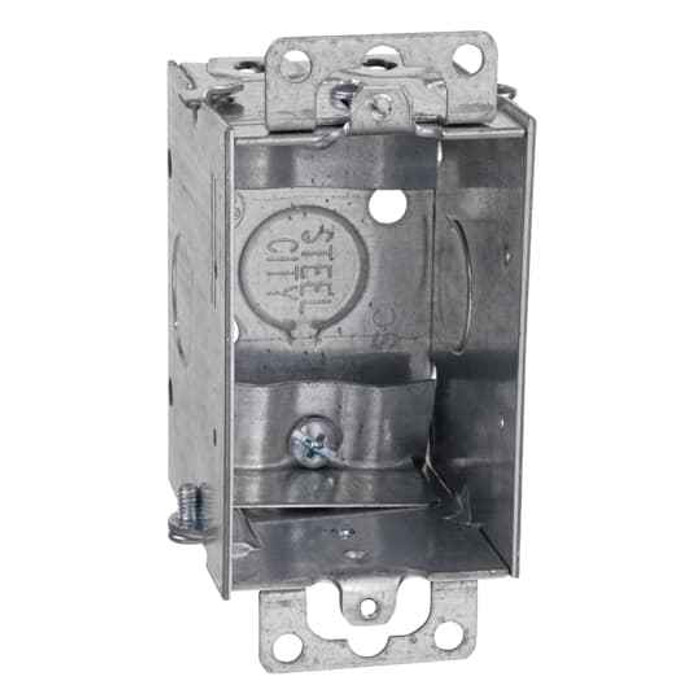 Steel City LXWOW CN GANGBLE SWTCH BX 12.5C 1/2KO NMCLMP