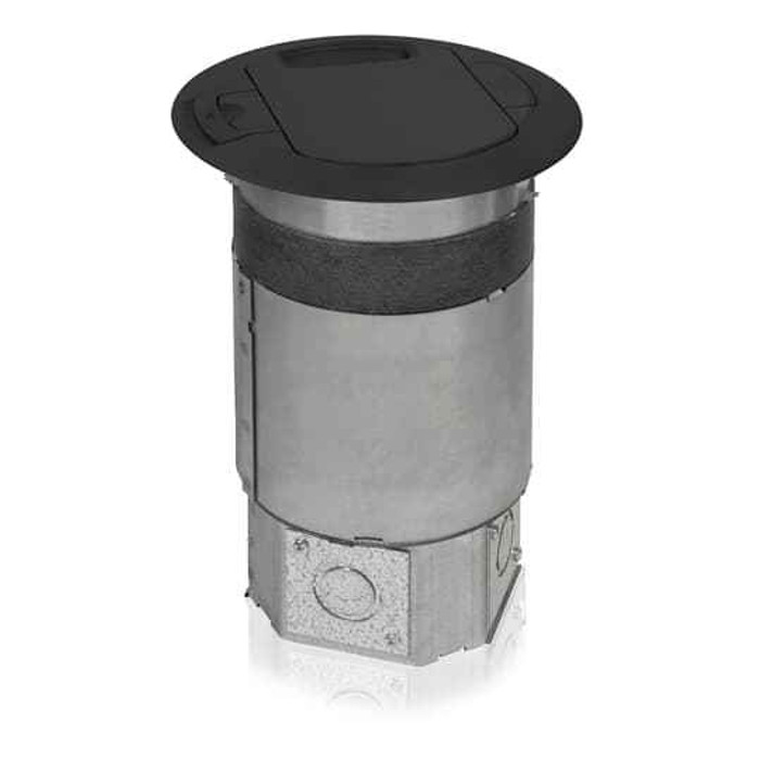 Steel City RPT6-3G-BLKC 6 INCH POKE THRU WITH BLACK COVER