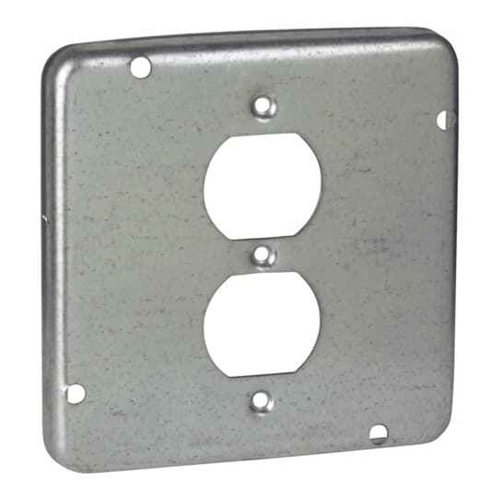 Steel City RSL 12 4-11/16 SQ SURF CVR, 1 DUPLEX