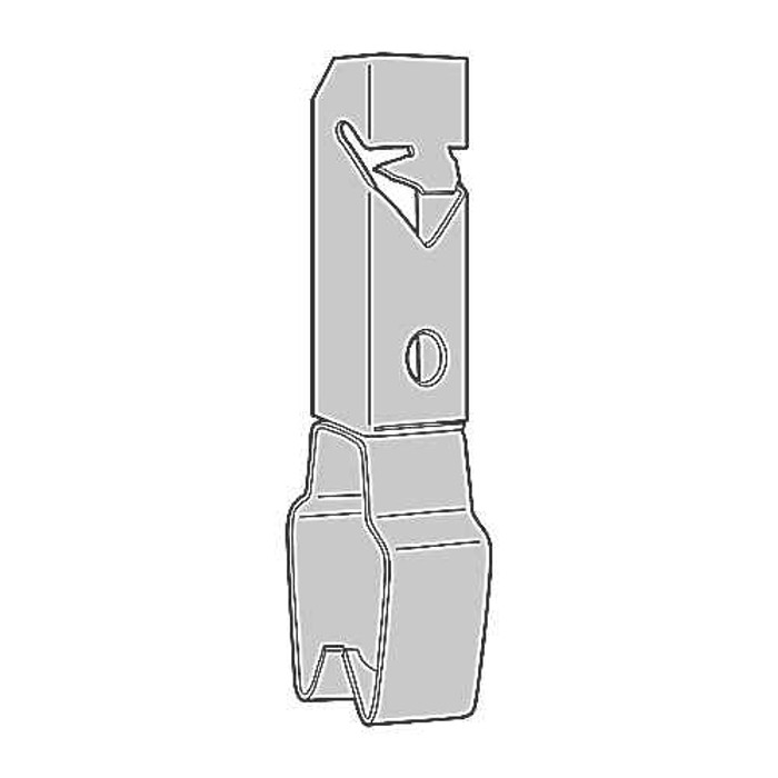 Steel City SSF-BZ2-S3/4 Clip, Z Purlin