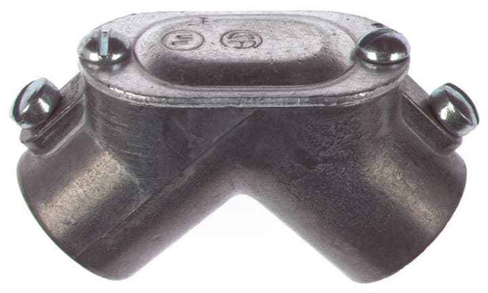 Steel City TL 202 SC SET-SCR ELB CONN SZ3/4IN D/C ZNC