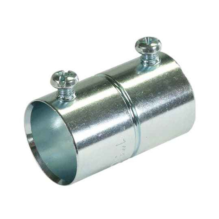 Steel City TK125-1 1 1/2 COUPLING,SSCREW,EMT,STL,EA