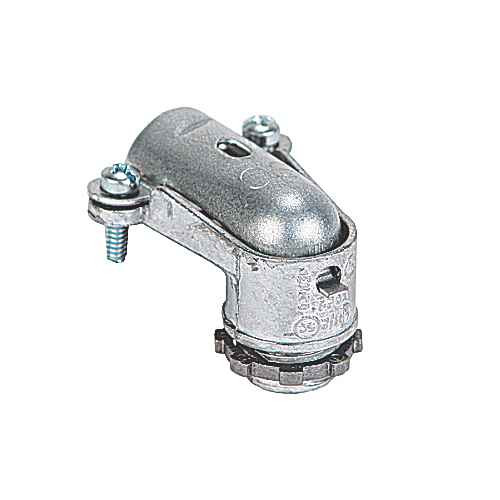 Steel City XC290-1 3/8 CONN,90DEG,AC/FLEX,DC,CLMP,EA