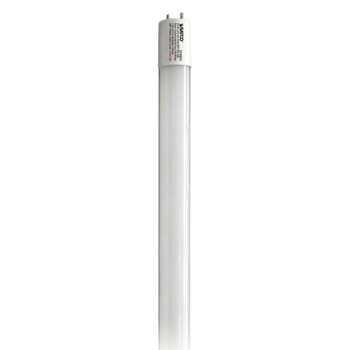 Satco Lighting SAT-S39903 9 Watt T8 LED - 2Ft - 5000K - Medium Bi Pin base - 50000 Average rated hours - 1150 Lumens - Type B - Ballast Bypass - Single or Double Ended Wiring