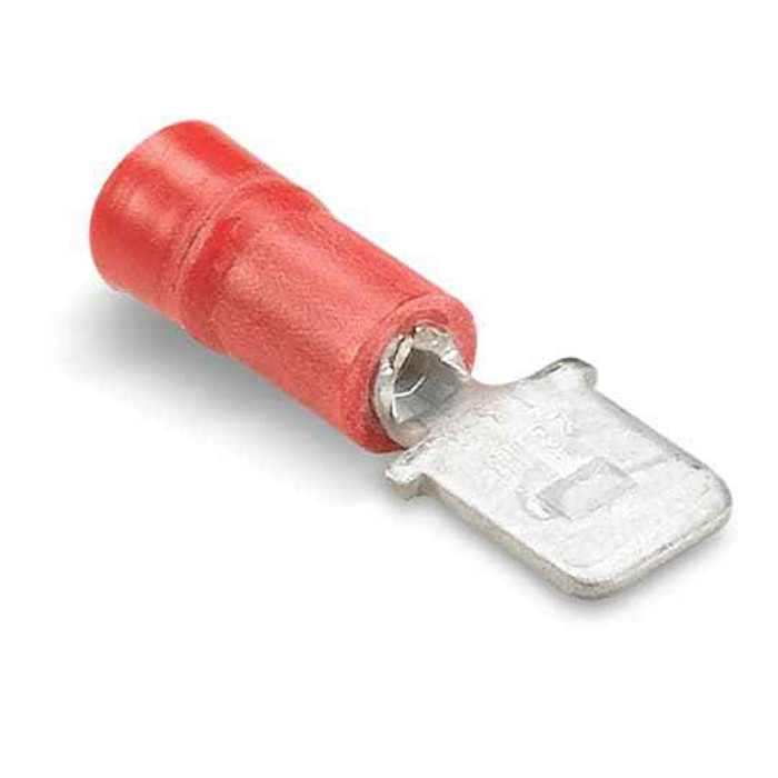 Sta-Kon 18RAD-188 INS VIN MALE-187 TAB 22-18 AWG RED