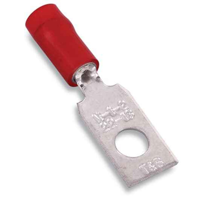 Sta-Kon RA482 INS NYL RECT RNG TERM 16-14 No8 RED