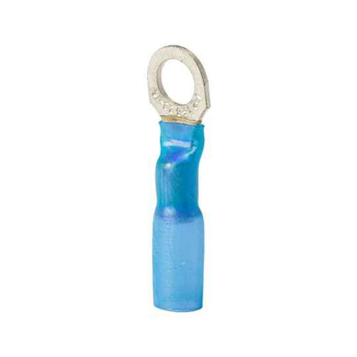 Sta-Kon RBS14-8X HEATSHR RING TERM, 16-14, No8, BLUE