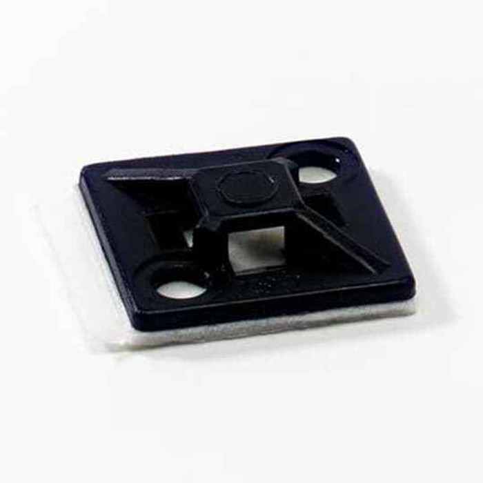 Ty-Rap TC344AX 4WAY ADH MTG BASE .75X.75IN BLK NYL