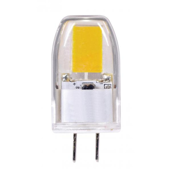 Satco Lighting SAT-S9545 3W - JC LED - 5000K - G6.35 base - 12 Volt AC/DC