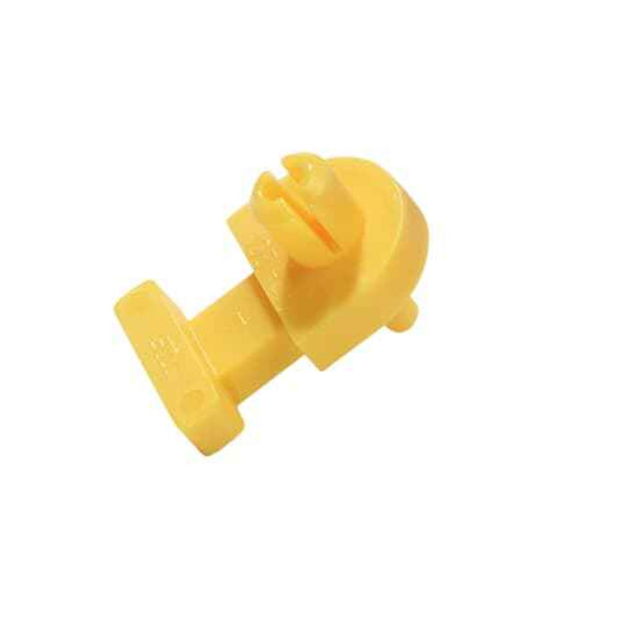 Ty-Rap TC120 RIVET-MOUNTED BASE .75X.5IN YEL NYL
