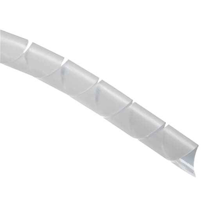 Ty-Rap SRPE-375-9-C SPIRAL WRAP NAT POLYTHN .375INCH OD