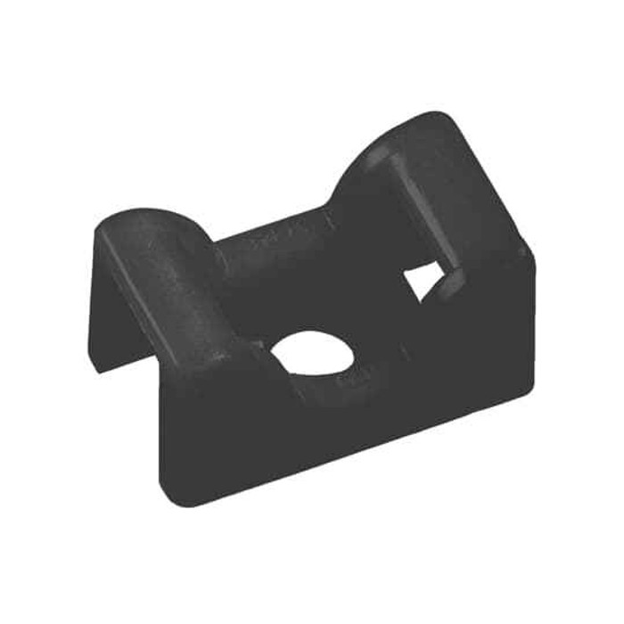 Ty-Rap SMNY-001-0-D 2WAY SADDLE SPRT .6X.38IN BLK SCREW