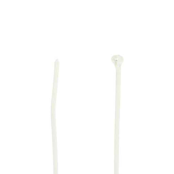 Ty-Rap TY23MFR CABLE TIE 18LB 4IN WHI NYL FLM RTD
